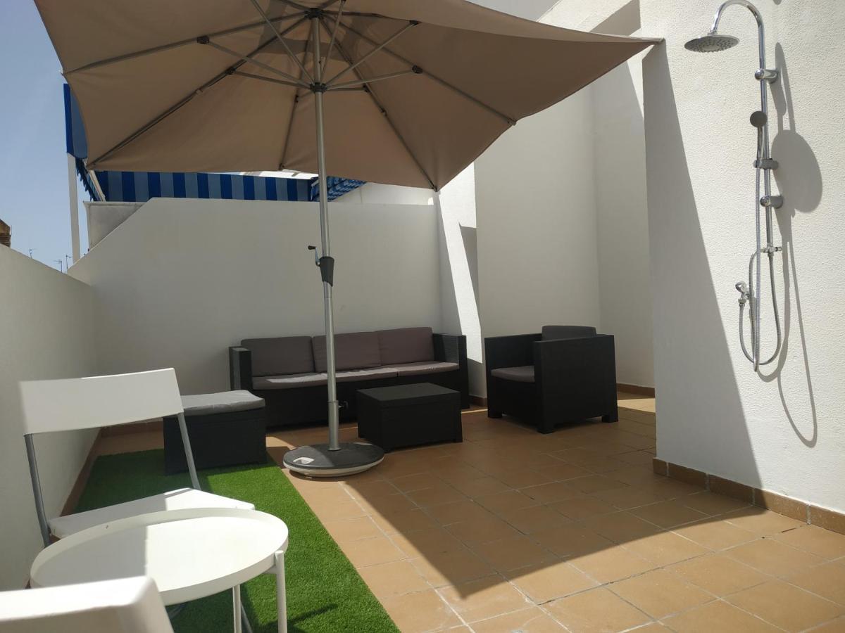 ÁTICO EN EL CENTRO, terraza 20 m2, garaje, Wi-Fi, AC Sanlúcar de Barrameda Exterior foto
